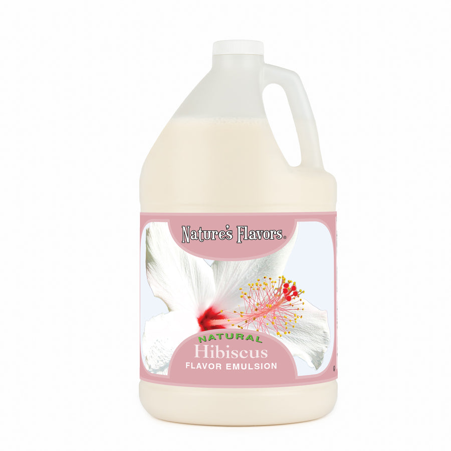 Hibiscus Flavor Emulsion for High Heat Applications