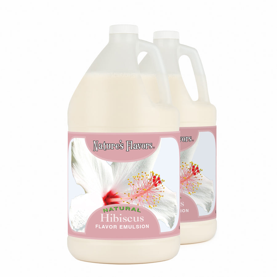 Hibiscus Flavor Emulsion for High Heat Applications