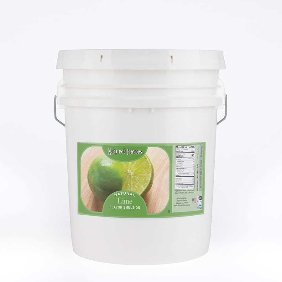 Lime Flavor Emulsion for High Heat Applications