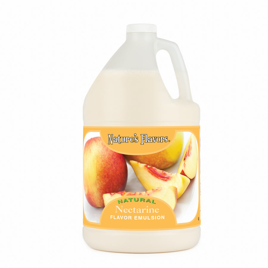 Nectarine Flavor Emulsion for High Heat Applications