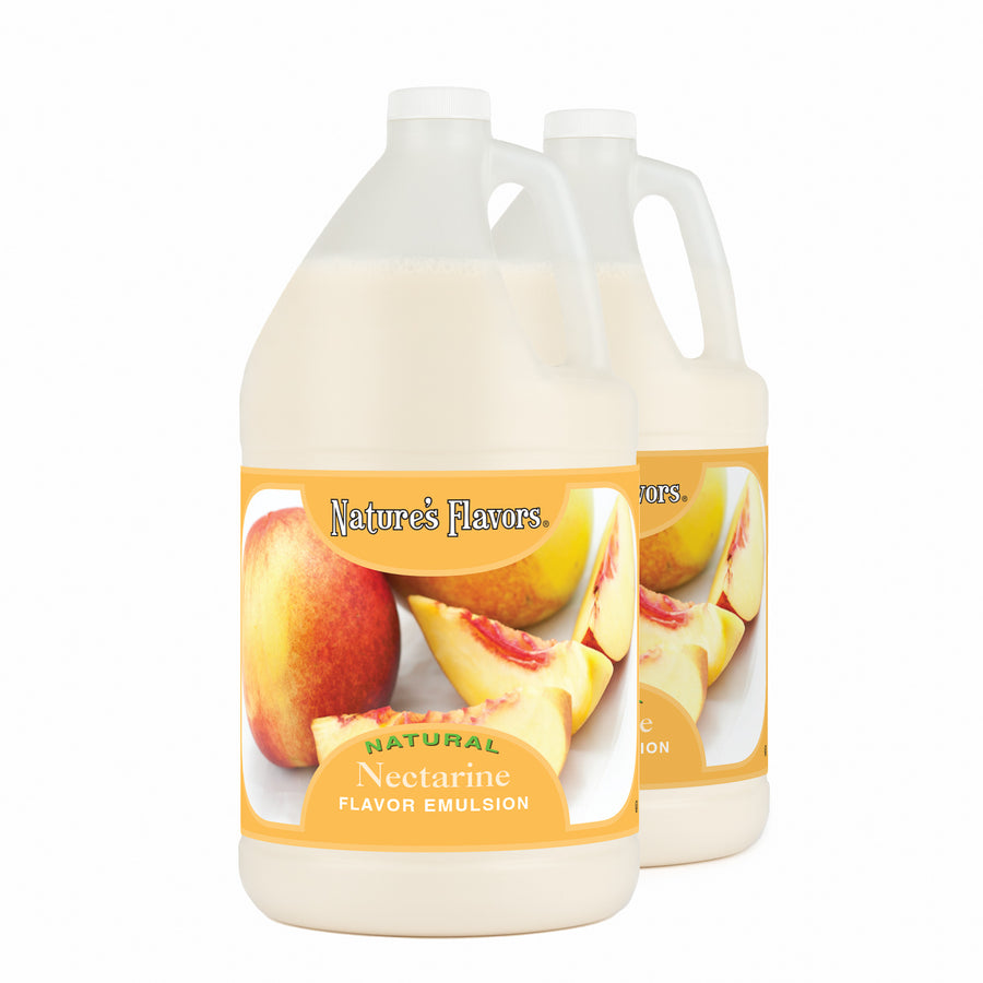 Nectarine Flavor Emulsion for High Heat Applications