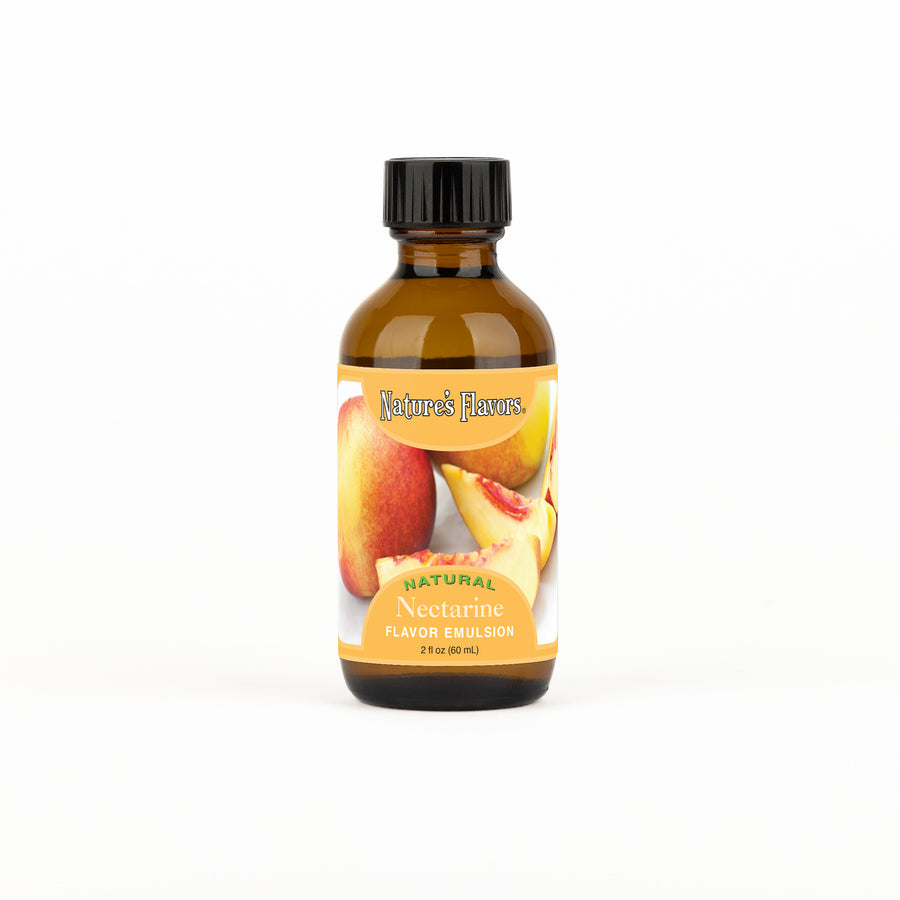 Nectarine Flavor Emulsion for High Heat Applications