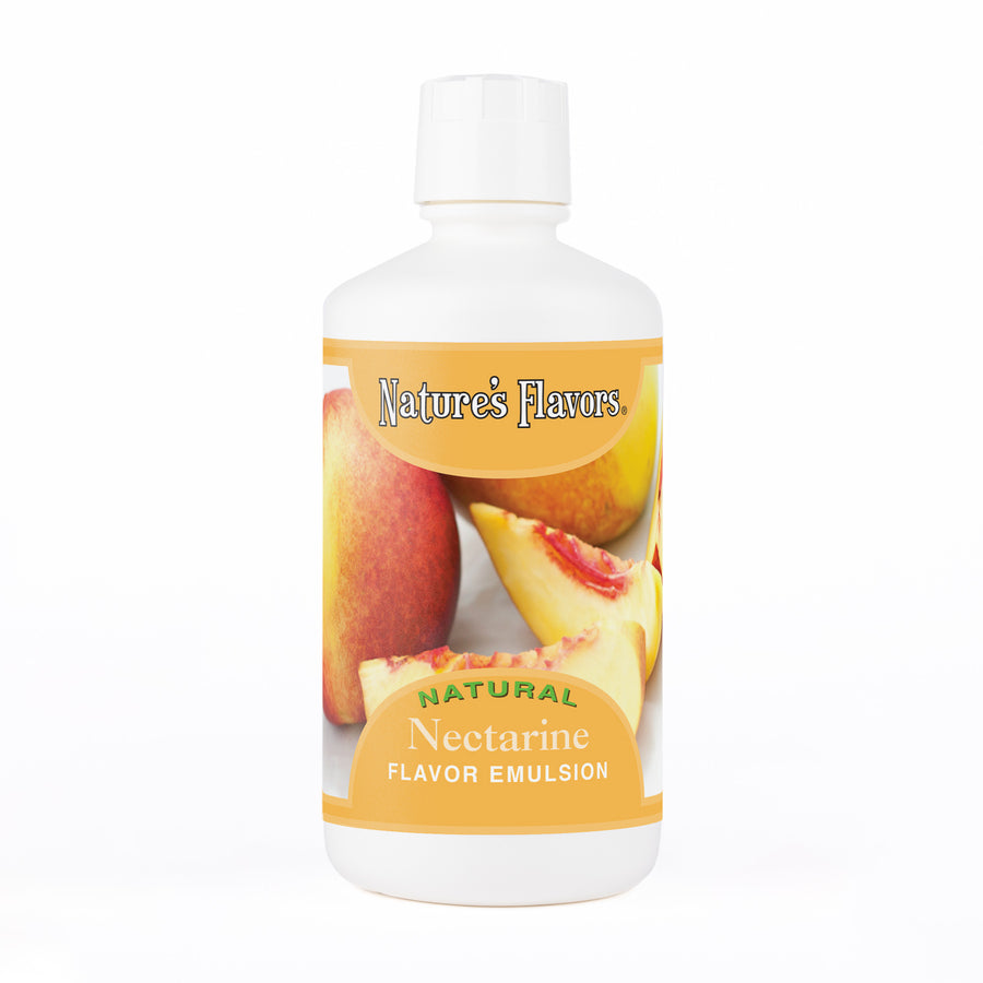 Nectarine Flavor Emulsion for High Heat Applications