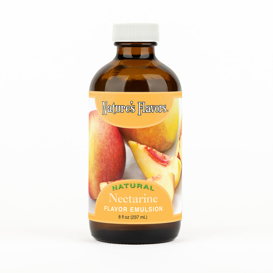 Nectarine Flavor Emulsion for High Heat Applications