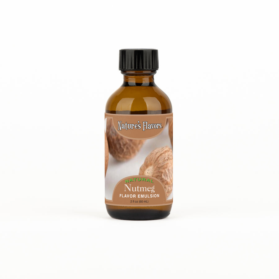 Nutmeg Flavor Emulsion for High Heat Applications