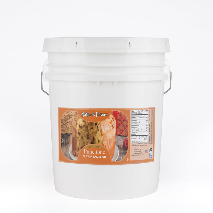 Panettone Flavor Emulsion for High Heat Applications