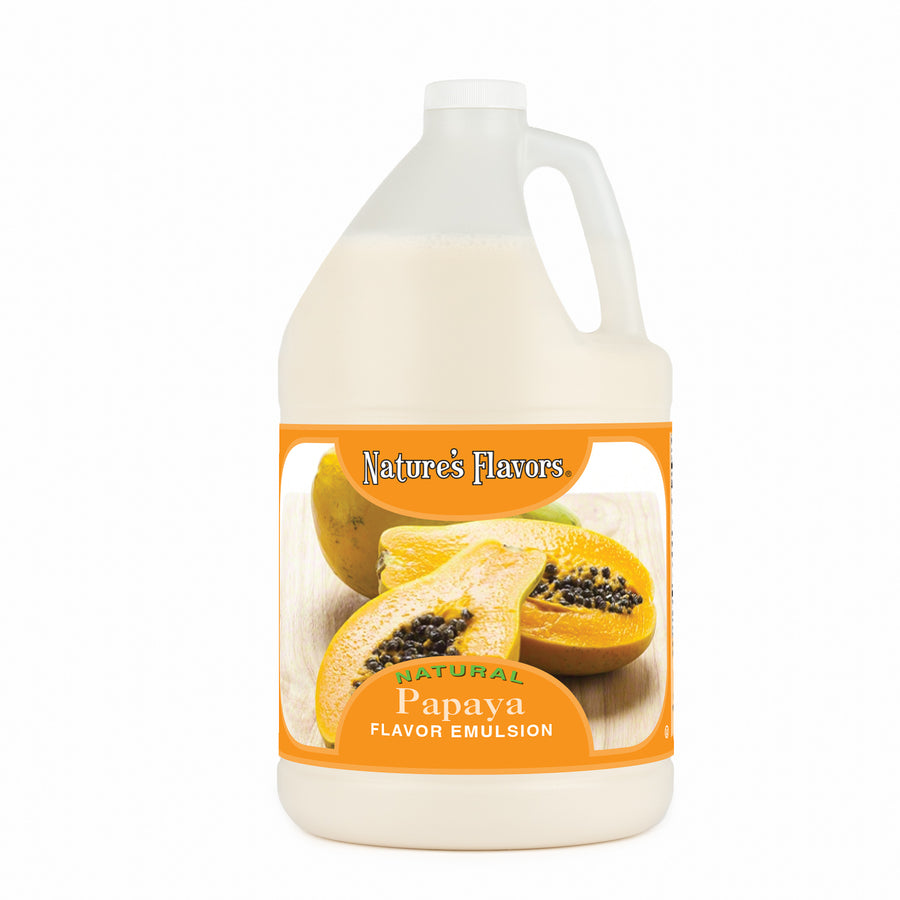 Papaya Flavor Emulsion for High Heat Applications