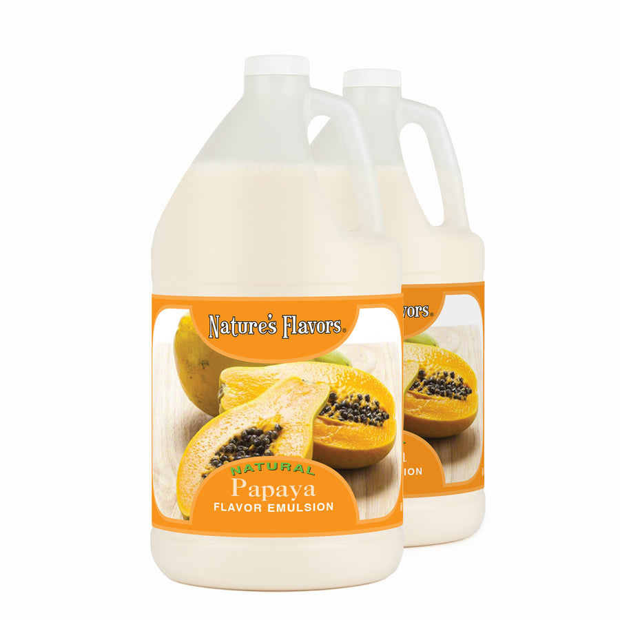 Papaya Flavor Emulsion for High Heat Applications