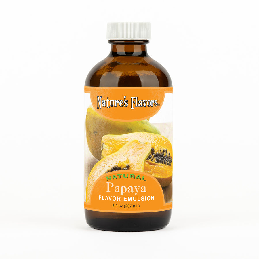 Papaya Flavor Emulsion for High Heat Applications