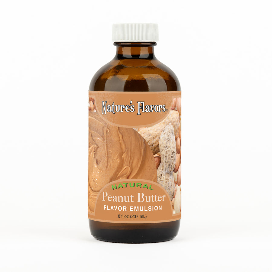 8 oz. | Peanut Butter Flavor Emulsion for High Heat Applications | Nature's Flavors 8 oz. | Peanut Butter Flavor Emulsion for High Heat Applications | Nature's Flavors