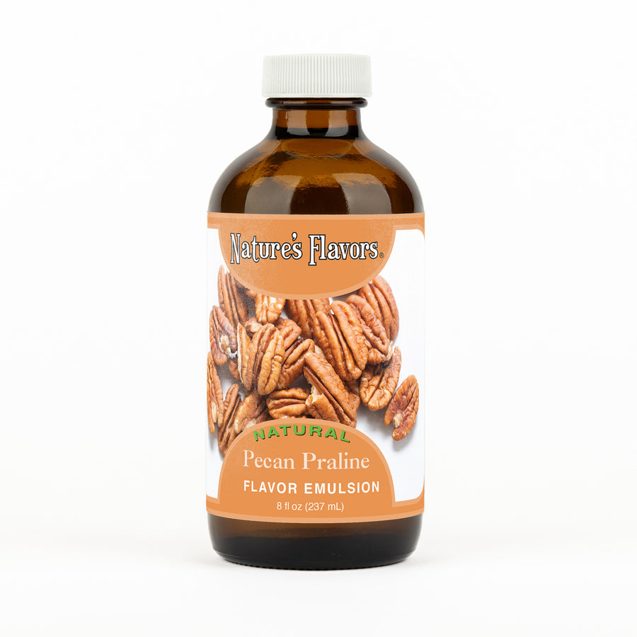 Pecan Praline Flavor Emulsion for High Heat Applications