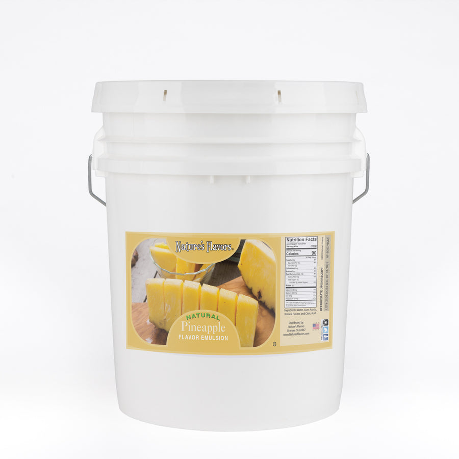 Pineapple Flavor Emulsion for High Heat Applications