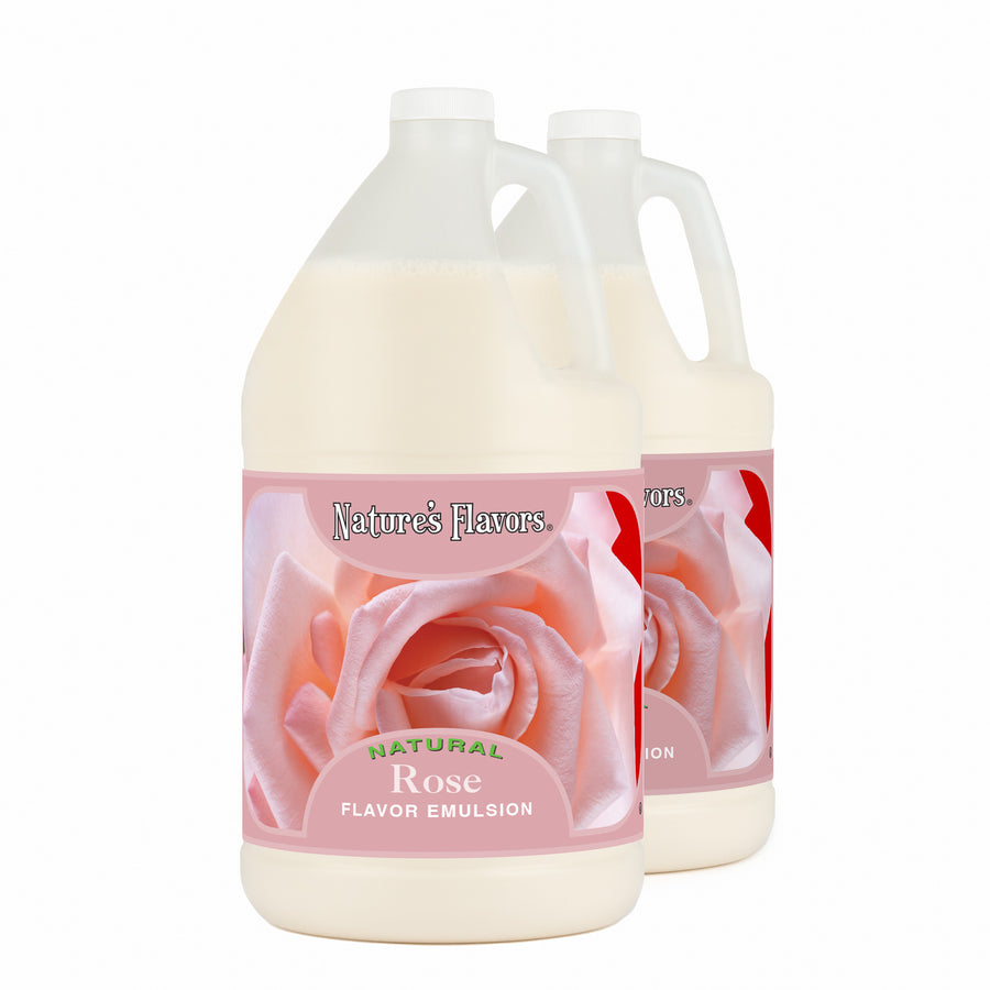 Rose Flavor Emulsion for High Heat Applications