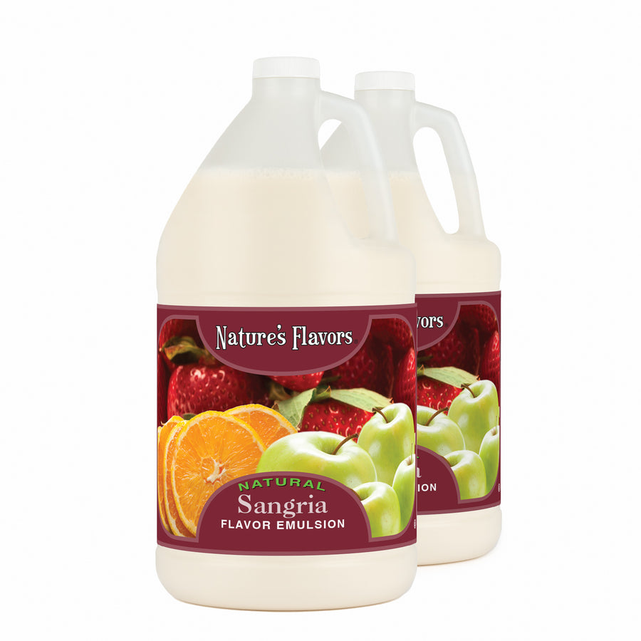 Sangria Flavor Emulsion for High Heat Applications