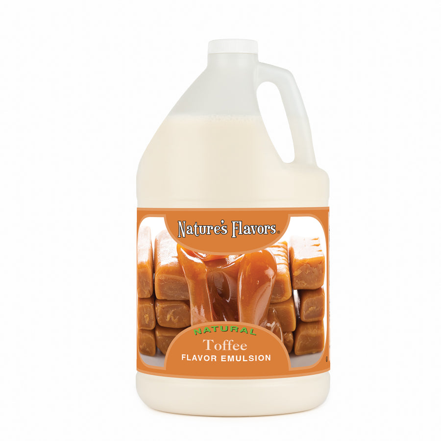 Toffee Flavor Emulsion for High Heat Applications