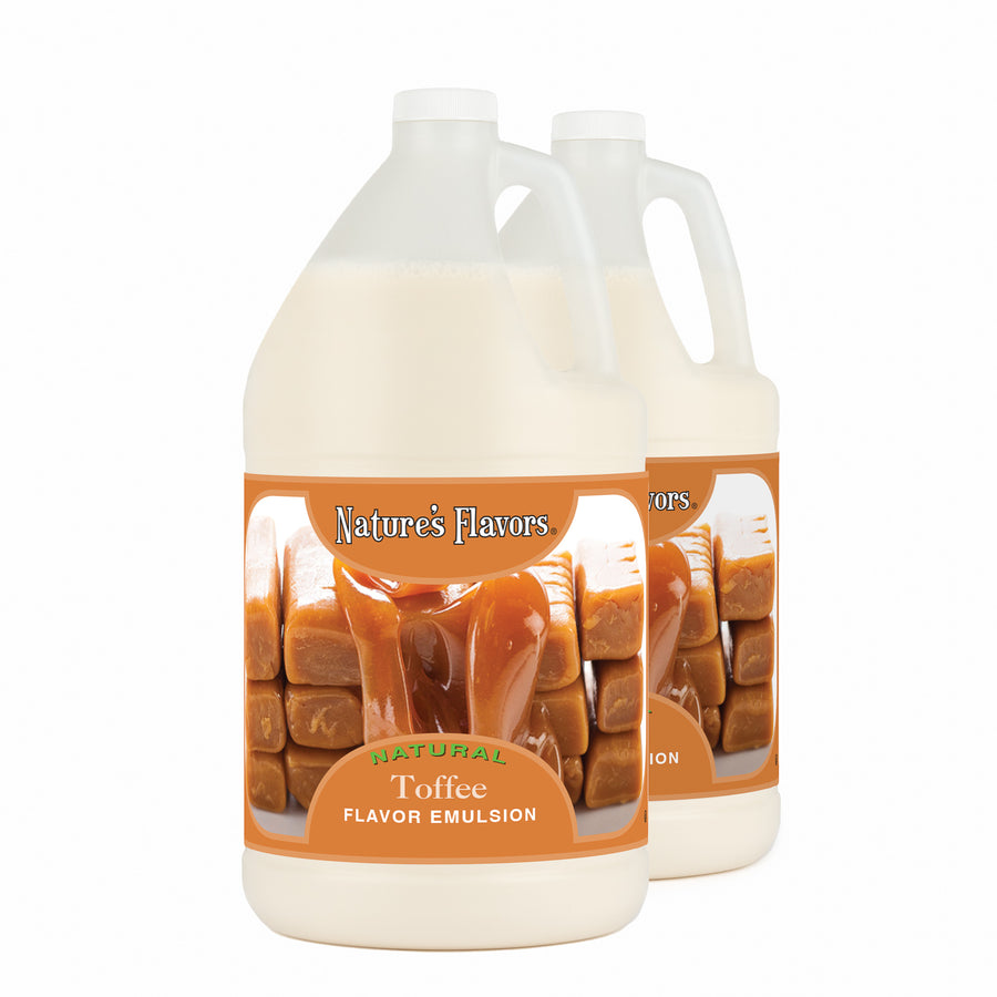 Toffee Flavor Emulsion for High Heat Applications