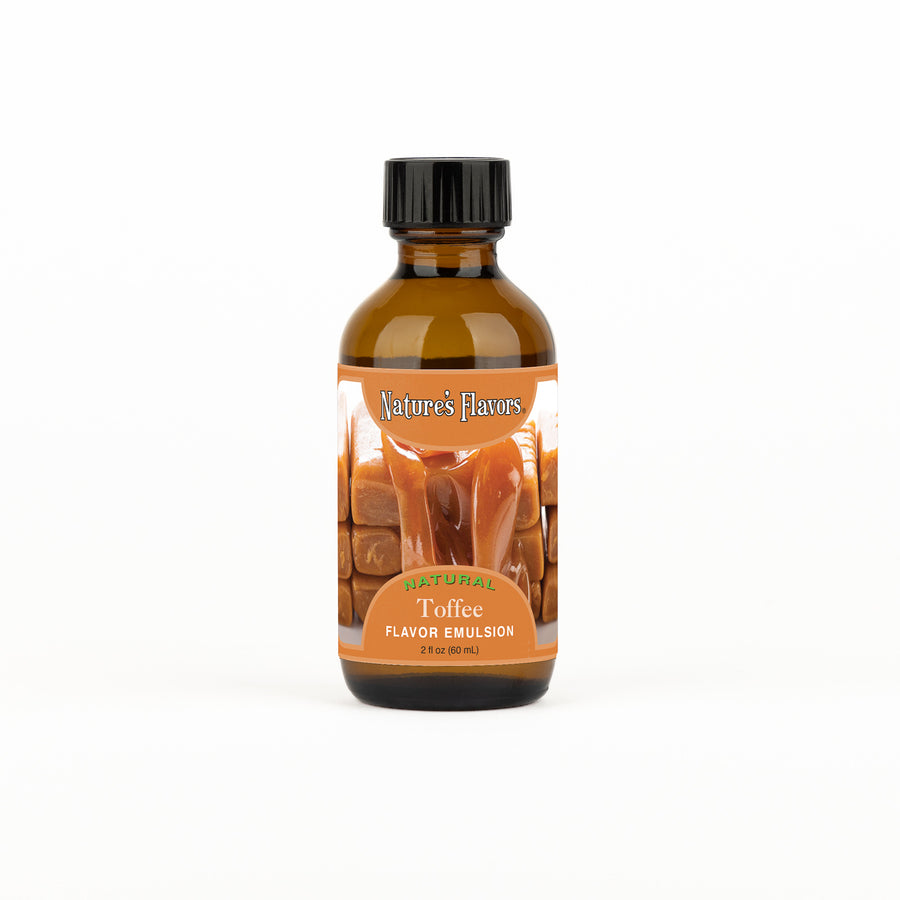 Toffee Flavor Emulsion for High Heat Applications