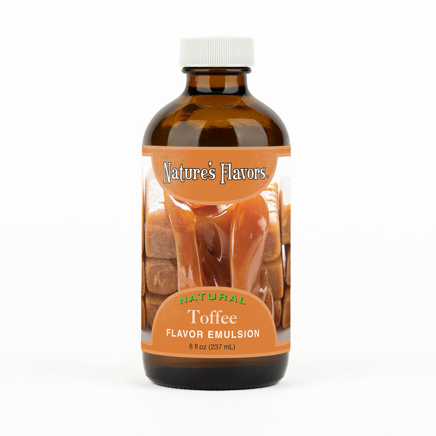 Toffee Flavor Emulsion for High Heat Applications