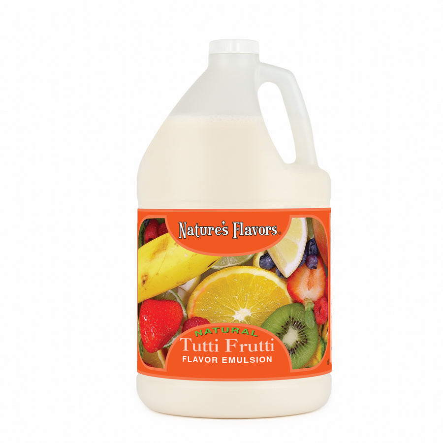 Tutti Frutti Flavor Emulsion for High Heat Applications