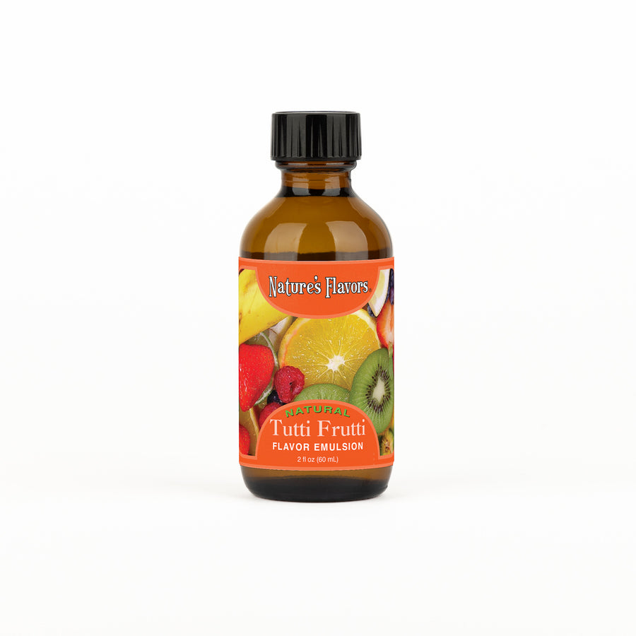 Tutti Frutti Flavor Emulsion for High Heat Applications