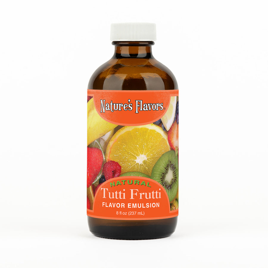Tutti Frutti Flavor Emulsion for High Heat Applications