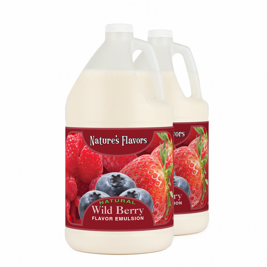 Wild Berry Flavor Emulsion for High Heat Applications