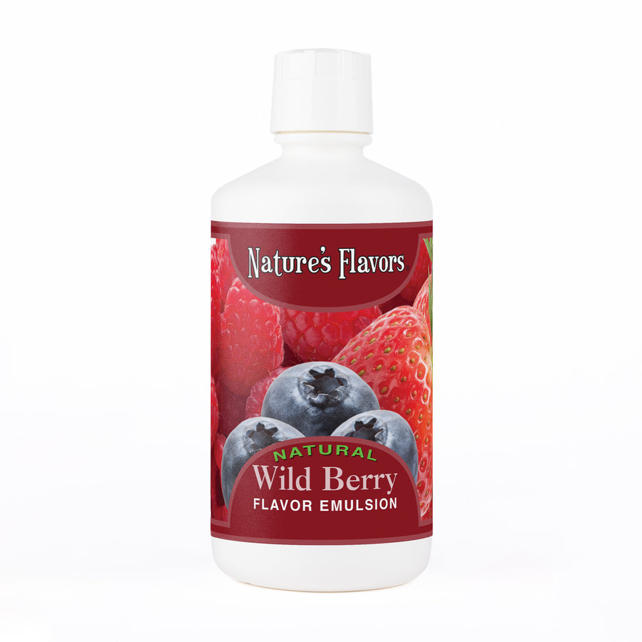 Wild Berry Flavor Emulsion for High Heat Applications