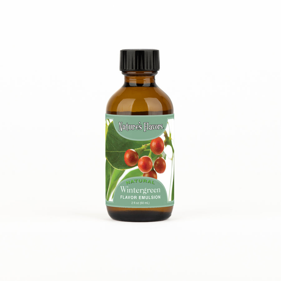 Wintergreen Flavor Emulsion for High Heat Applications