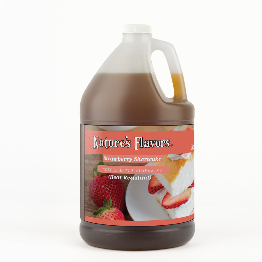 Strawberry Shortcake Coffee and Tea Flavoring Without Diacetyl