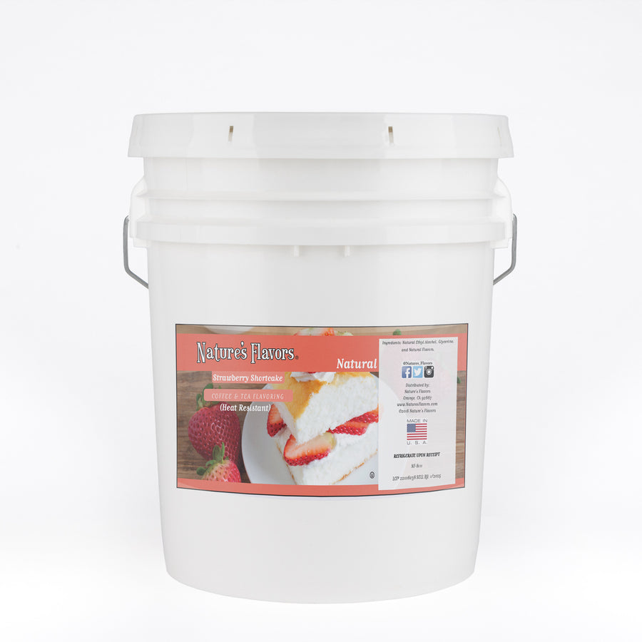 Strawberry Shortcake Coffee and Tea Flavoring Without Diacetyl