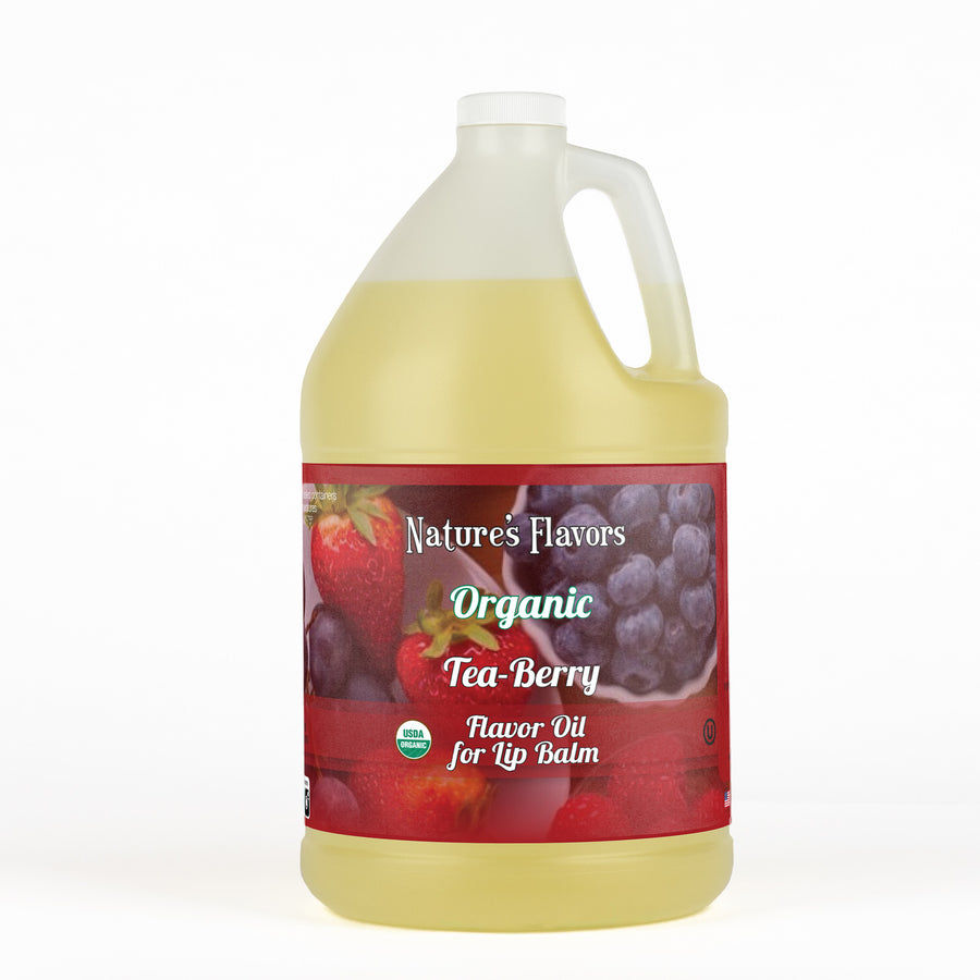 Organic Tea-Berry Flavor Oil for Lip Balm