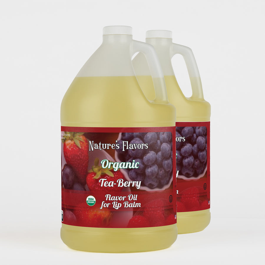 Organic Tea-Berry Flavor Oil for Lip Balm