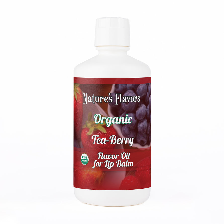 Organic Tea-Berry Flavor Oil for Lip Balm