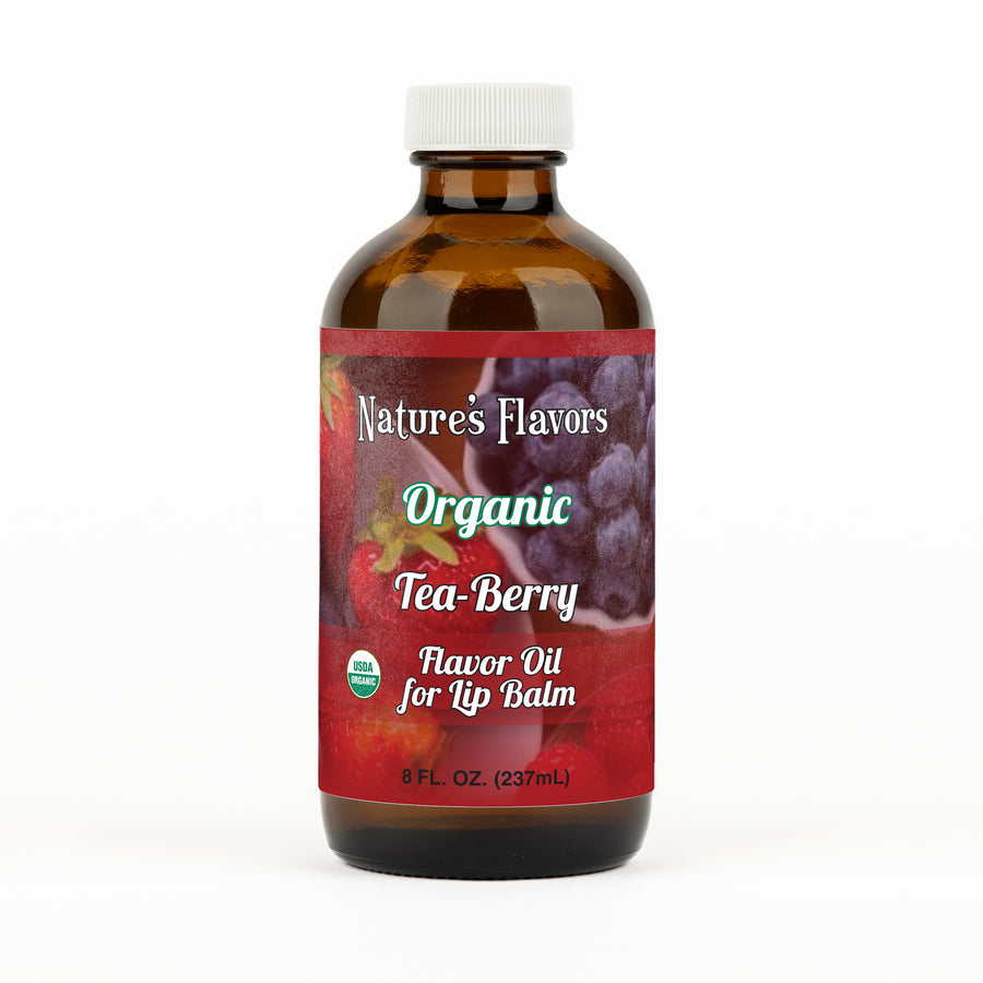 Organic Tea-Berry Flavor Oil for Lip Balm