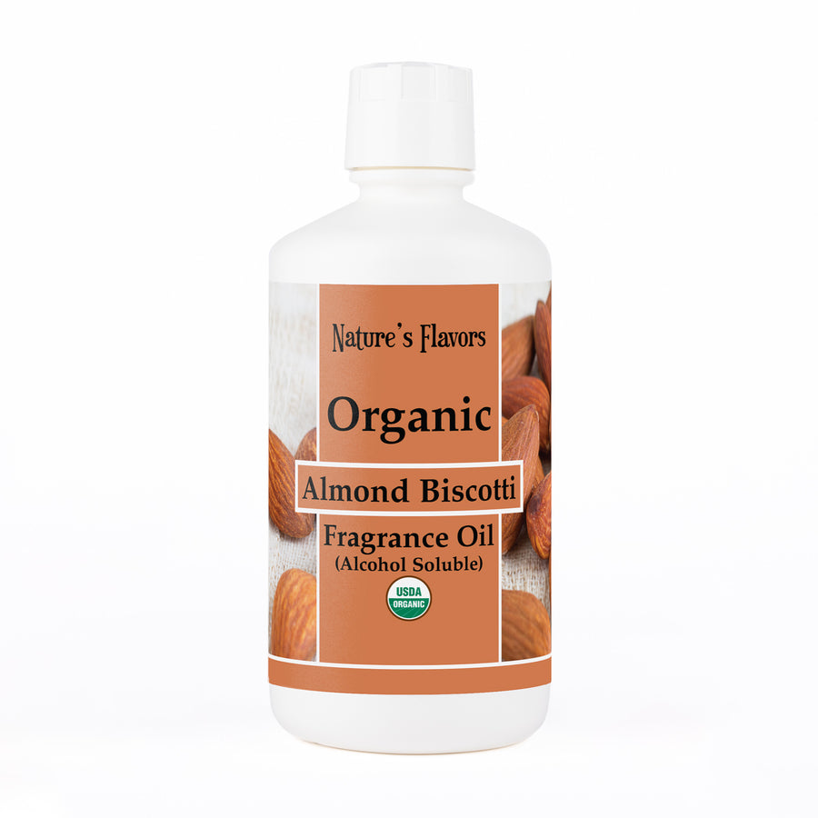 Almond Biscotti Fragrance Oil (Alcohol Soluble), Organic