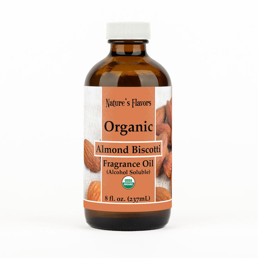 Almond Biscotti Fragrance Oil (Alcohol Soluble), Organic