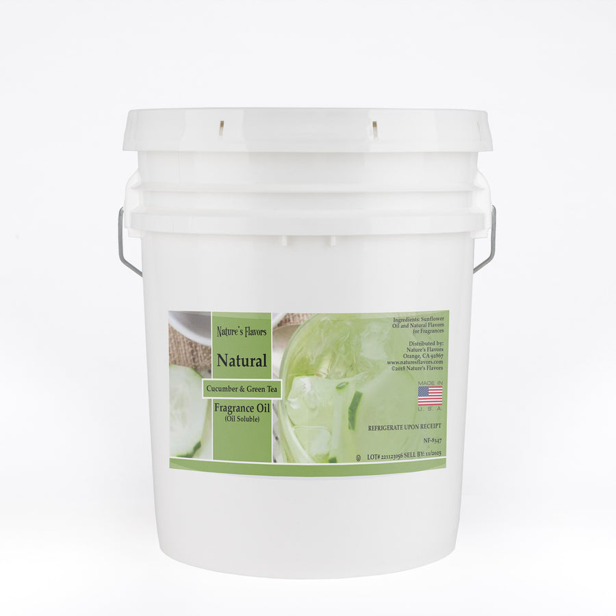 Cucumber and Green Tea Fragrance Oil (Oil Soluble)