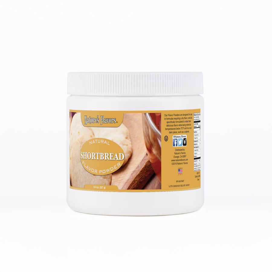 Shortbread Flavor Powder, Natural