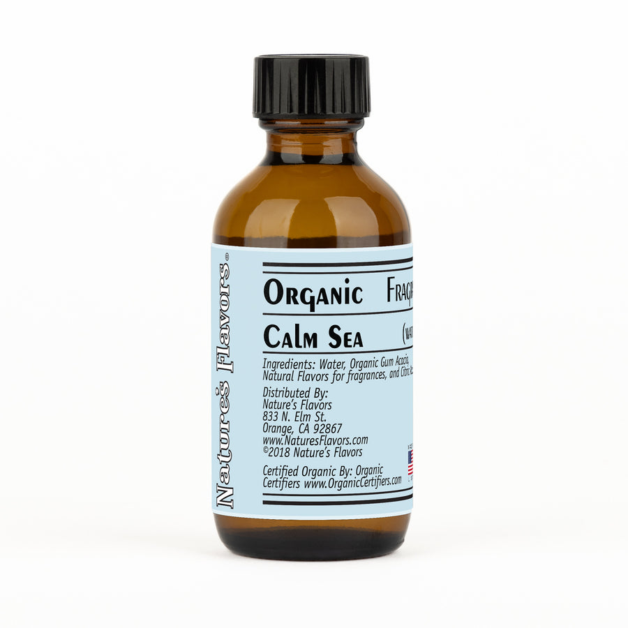 Organic Calm Sea Fragrance Emulsion (Water Soluble)