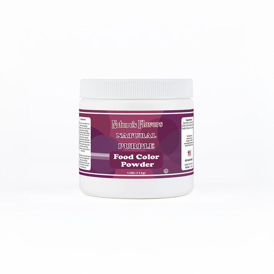 Purple Food Coloring Powder, Natural