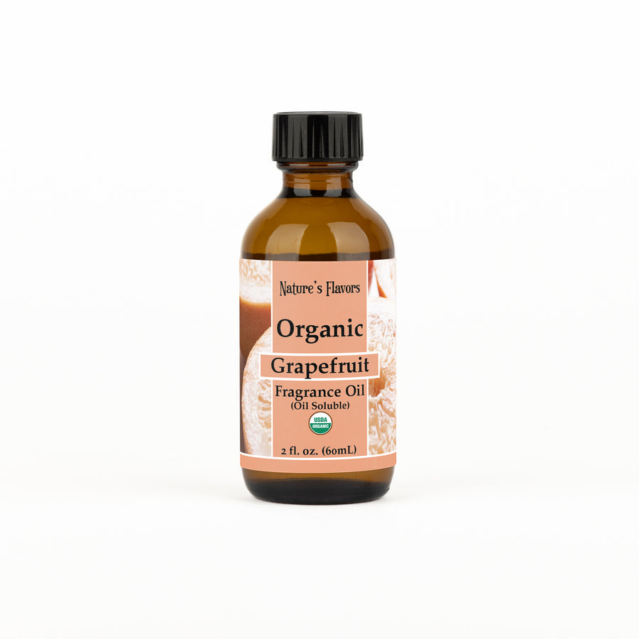 Grapefruit Fragrance Oil (Oil Soluble), Organic
