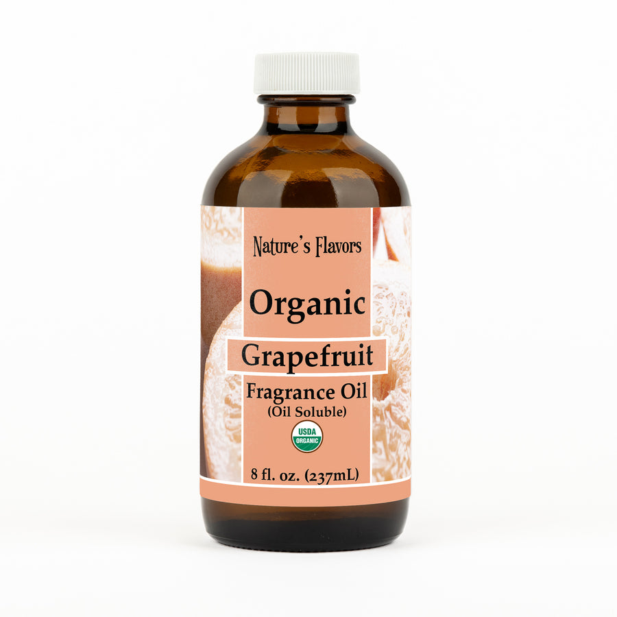 Grapefruit Fragrance Oil (Oil Soluble), Organic