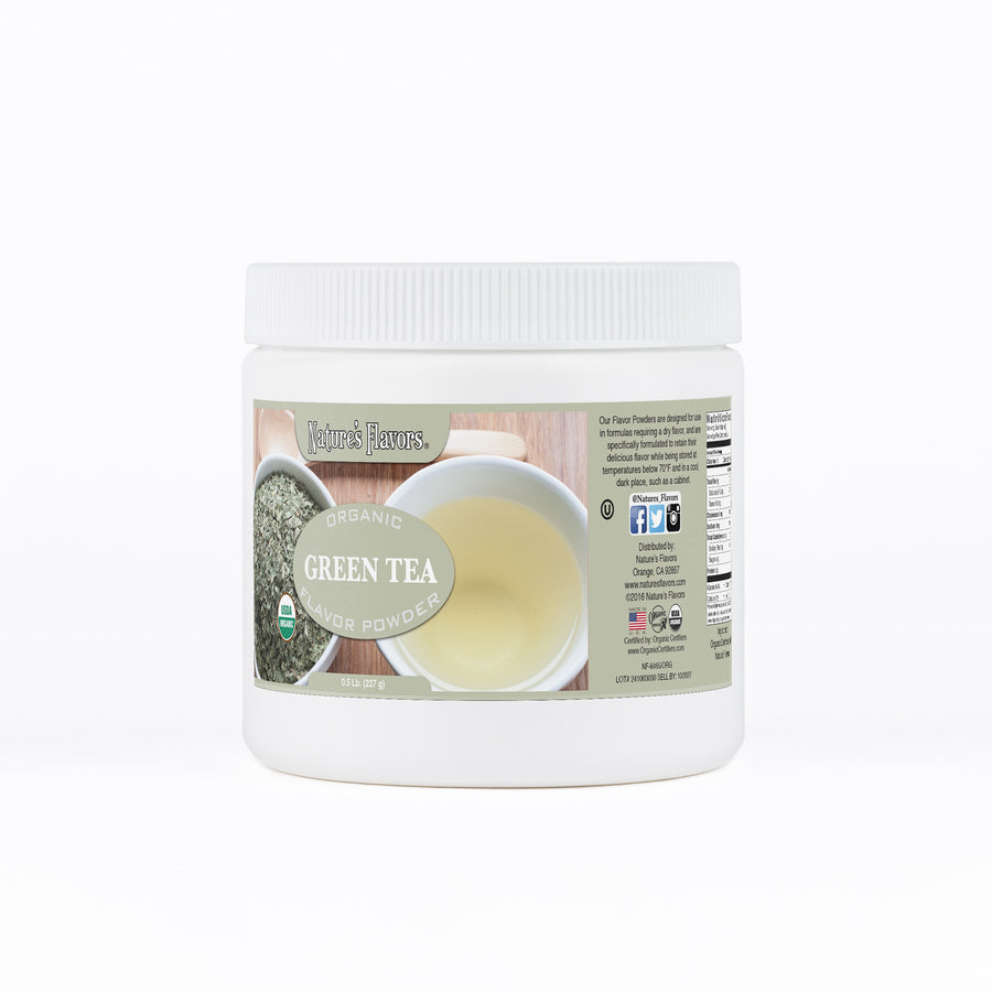 Green Tea Flavor Powder, Organic