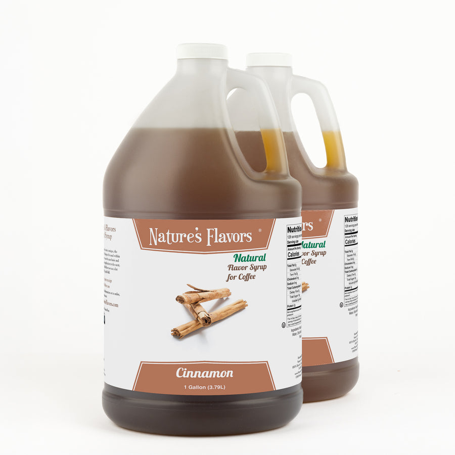 Cinnamon Coffee Syrup, Natural