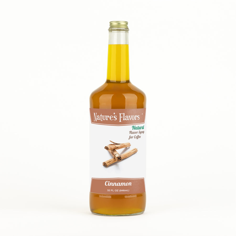 Cinnamon Coffee Syrup, Natural