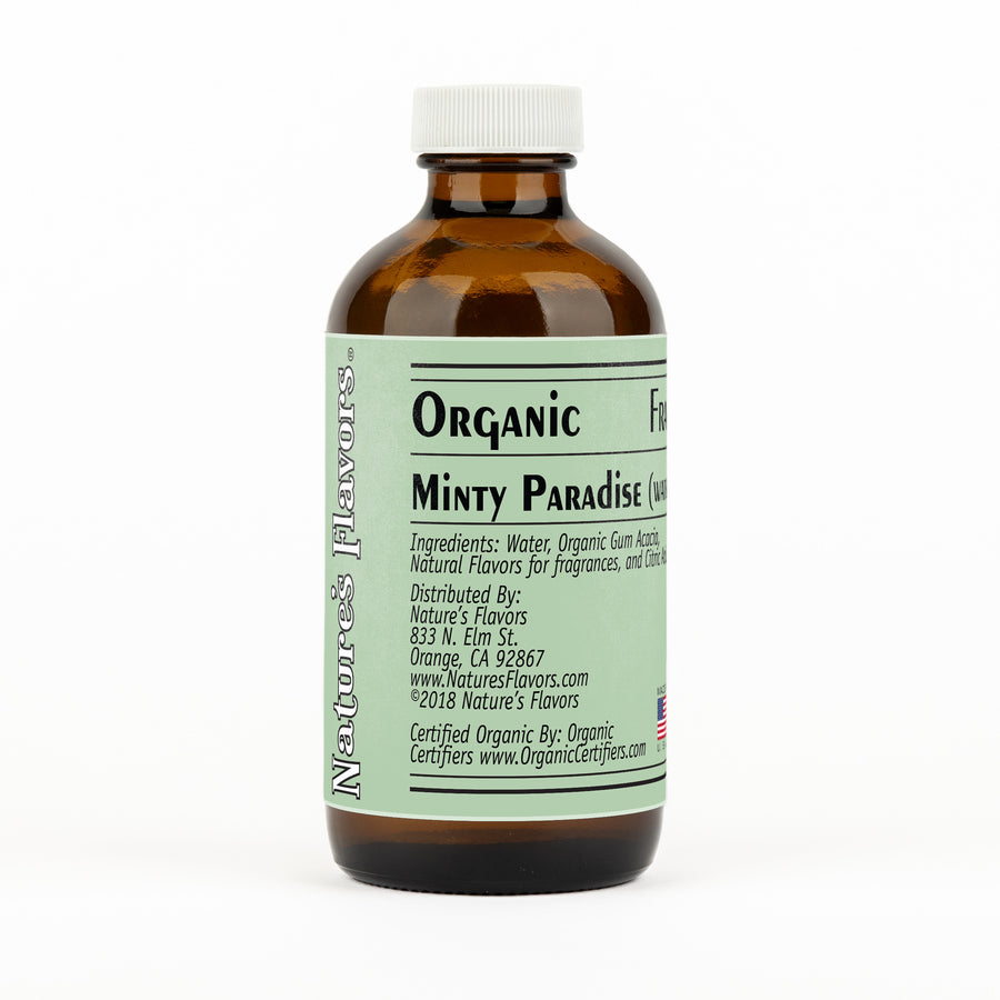 Organic Minty Paradise Fragrance Emulsion (Water Soluble)