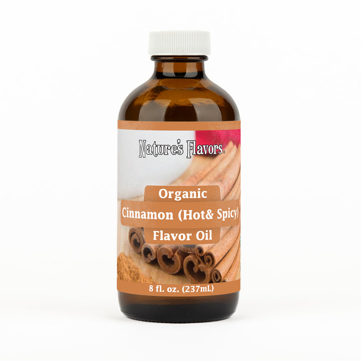 Cinnamon Flavor Oil (Hot and Spicy), Organic