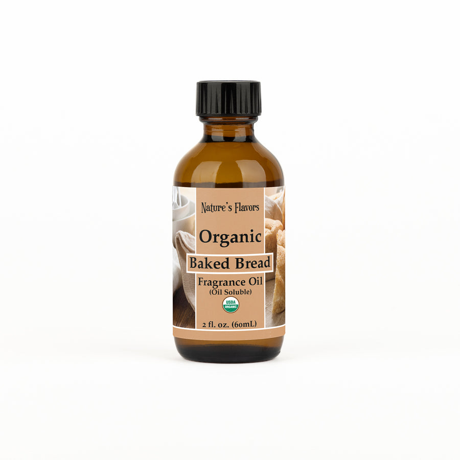 Baked Bread Fragrance Oil (Oil Soluble), Organic