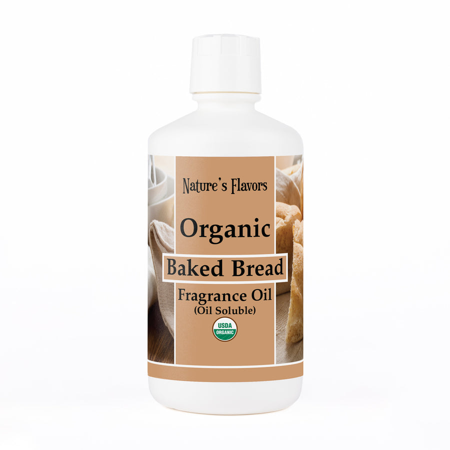 Baked Bread Fragrance Oil (Oil Soluble), Organic