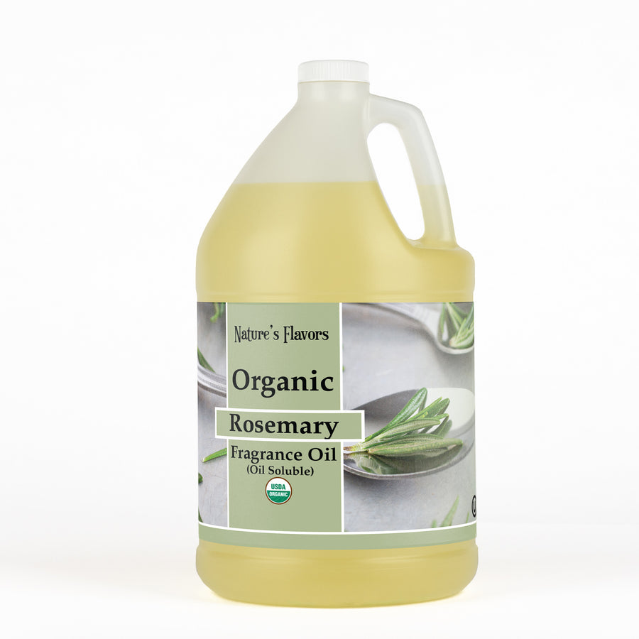 Rosemary Fragrance Oil (Oil Soluble), Organic